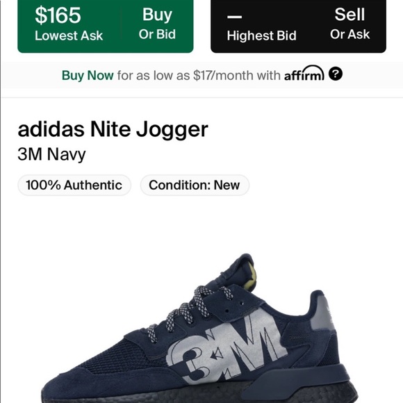 Adidas Originals X 3M Nite Jogger Boost (EE5858) - Picture 6 of 6